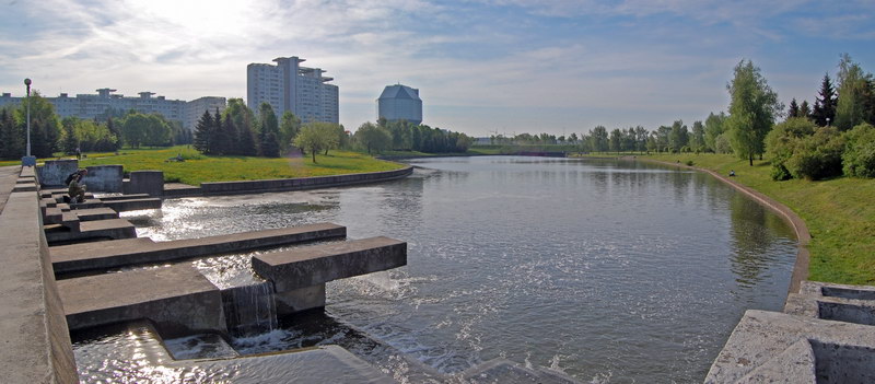 вдоль канала Слепянской водной системы